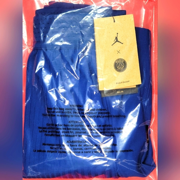 Nike Jordan PSG Dri-Fit ADV Soccer Short Blue Sz M Men NWT - Picture 1 of 8
